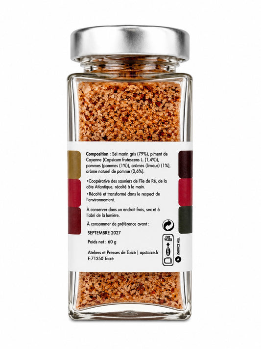 Salt Preparation with Cayenne Pepper & Apple – Taizé