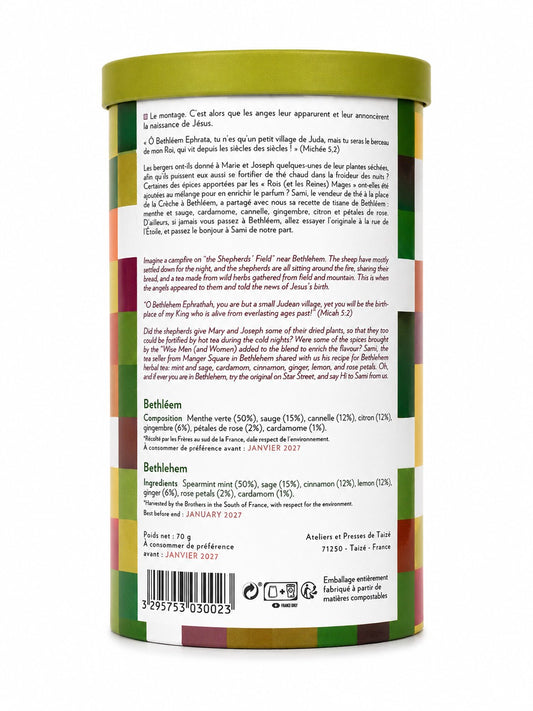 Té de hierbas "Belén" – Mezcla de té orgánico reconfortante
