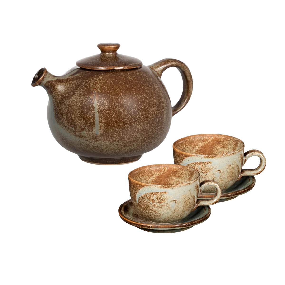 Large tea set for two people
