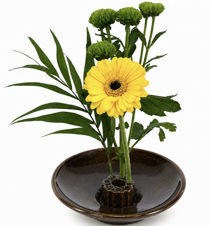 Platte ikebanavaas ‘Asia petite’