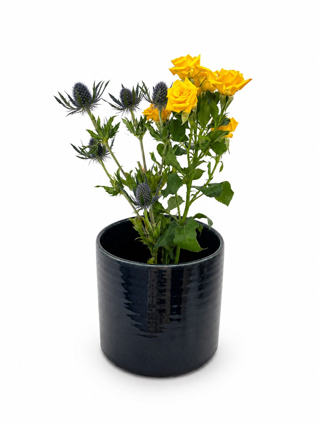 Vaso Ikebana medio alto "Asia medio"
