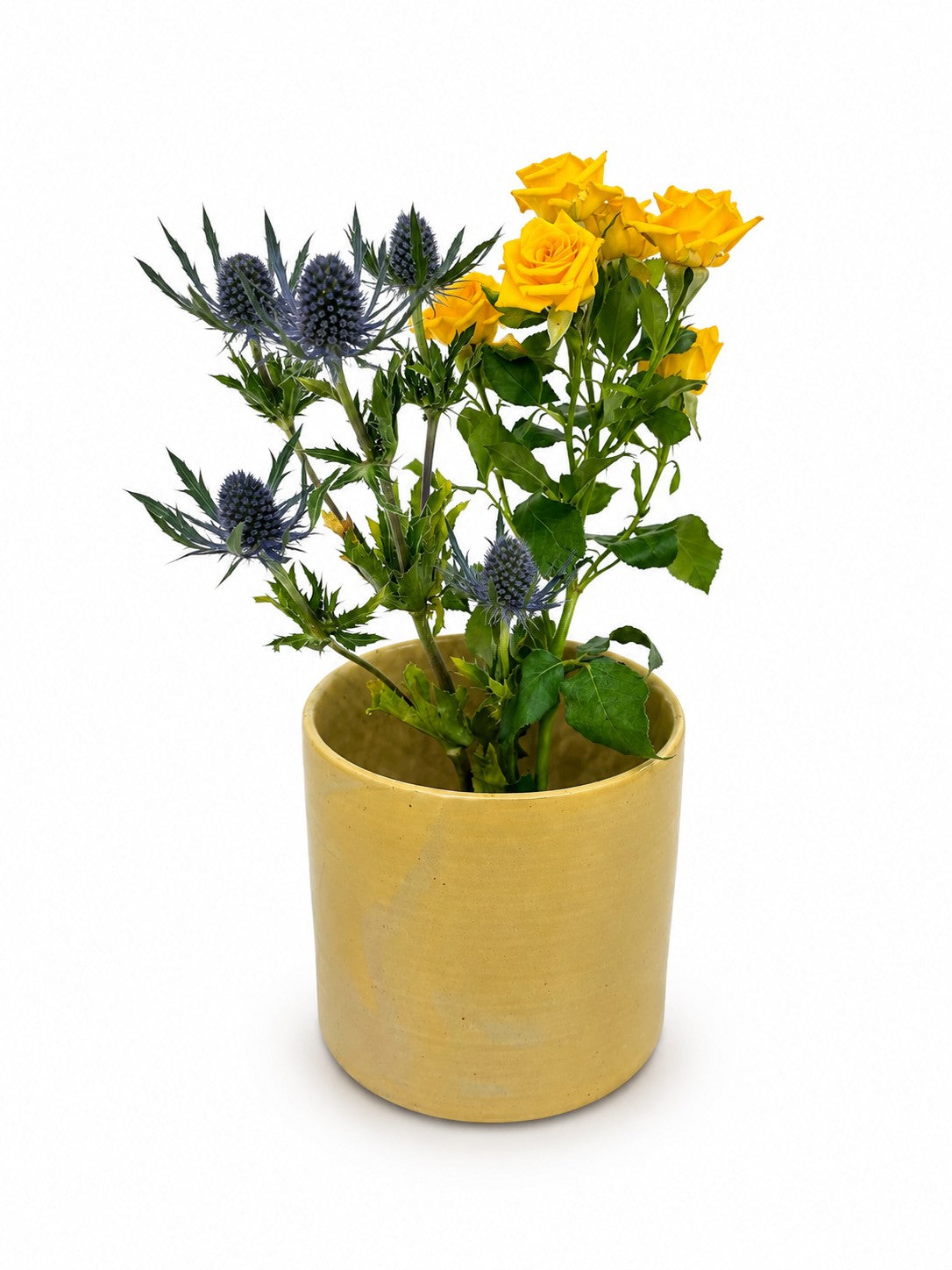 Vaso Ikebana medio alto "Asia medio"