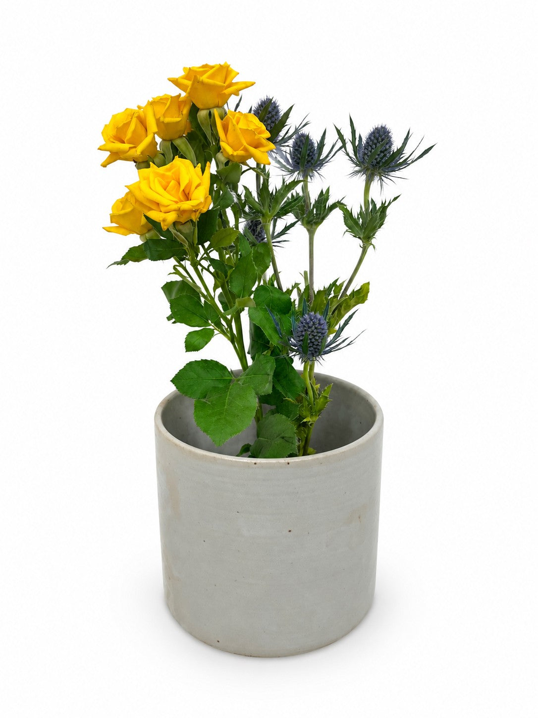 Vaso Ikebana medio alto "Asia medio"
