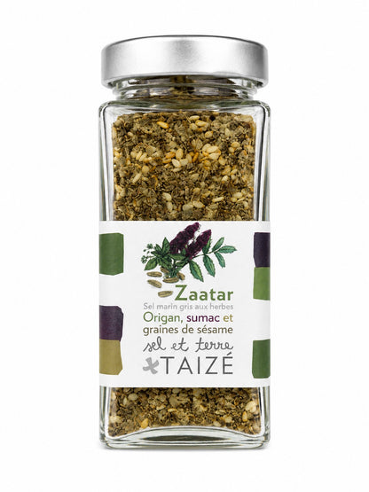 Zaatar – orientalna przyprawa solna z szarą solą morską
