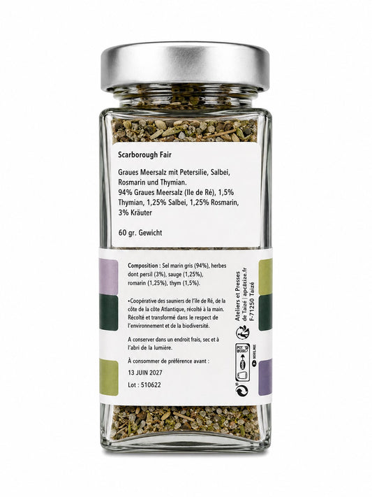 Kräutersalz „Scarborough Fair“ – Taizé