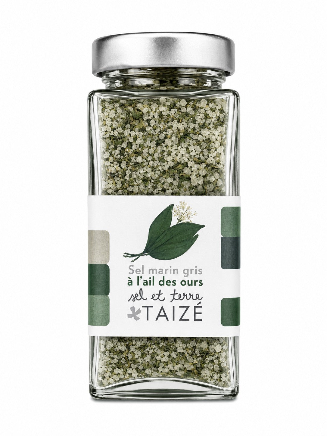 Spiced Salt Preparation with Wild Garlic-Garlic - Taizé