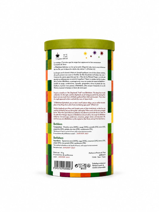 Herbal Tea "Bethlehem" – Warming Organic Tea Blend