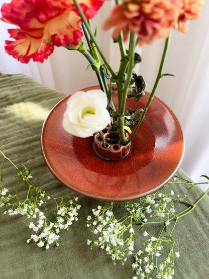 Platte ikebanavaas ‘Asia petite’